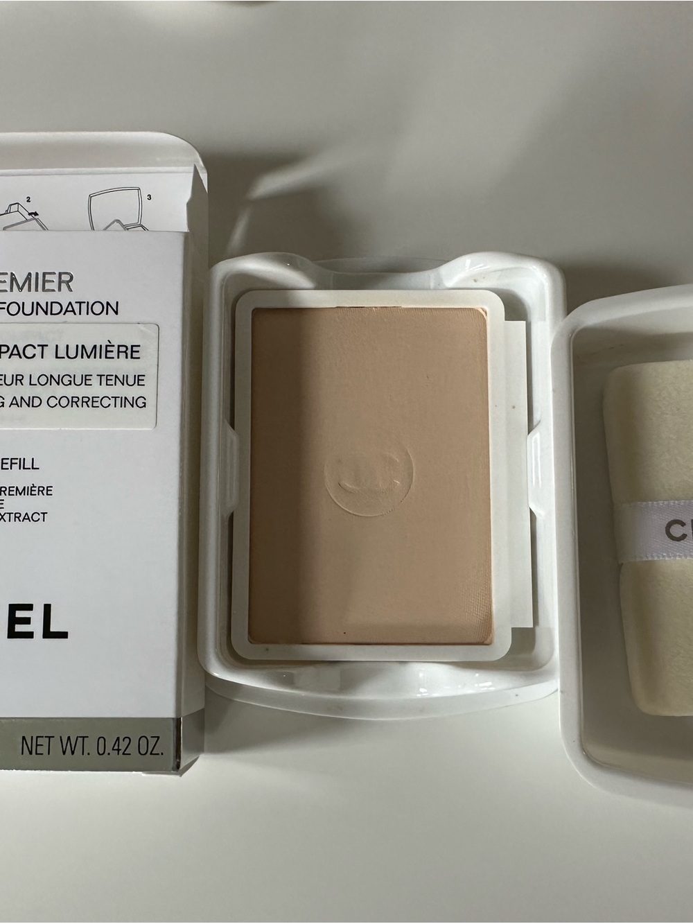 CHANEL Éclat Premier Bright Compact Foundation REFILL